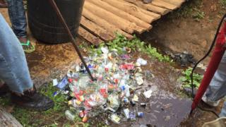 Illicit brew destruction in Kenya