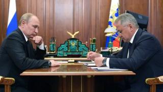 Путин и Шойгу