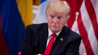 US President Donald Trump