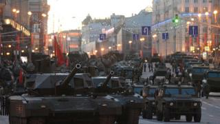 Танки в Москве