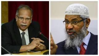 பினாங்கு மாநில துணை முதல்வர் பேராசிரியர் ராமசாமி - மத போதகர் ஜாகிர் நாயக்
