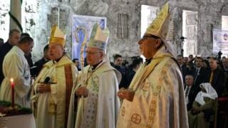Вперше за роки у храмі відправили різдвяну мессу