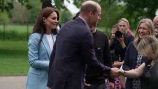 William and Kate in Windsor