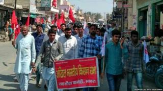 राजस्थान में किसान आंदोलन