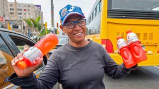 Ambulante em Lima