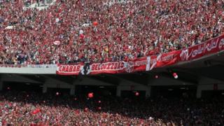 Fans at the 2017 Algerian cup final