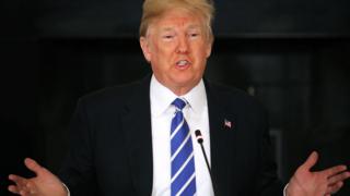 Presidente dos EUA Donald Trump