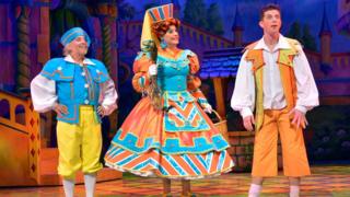 Clive Webb, Chris Hayward and Danny Adams at Newcastle Theatre Royal