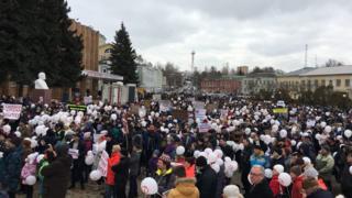 Митинг в Волоколамске