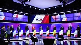 Debate presidencial na França