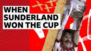 Sunderland winning the 1973 FA cup
