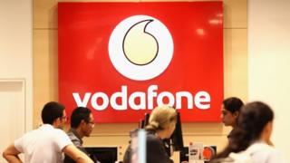Vodafone store in Sydney