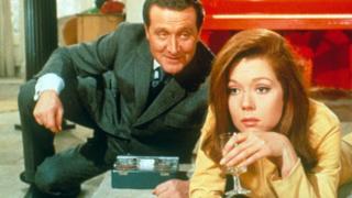 The Avengers, starring Patrick Macnee and Diana Rigg