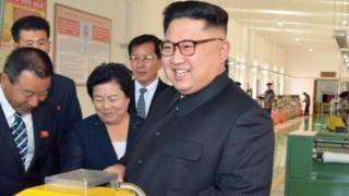 Kim Jong un, líder de Corea del Norte