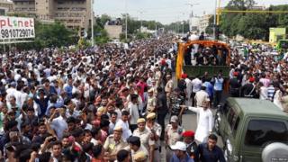 వాజ్పేయీ అంతిమ యాత్ర