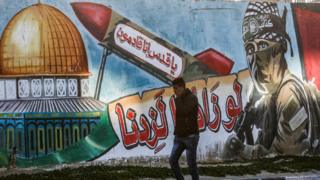 فلسطيني في قطاع غزة