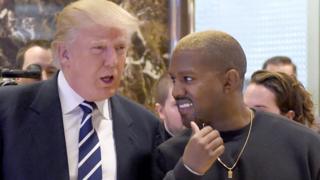 Donald Trump ati Kanye West