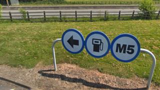 M5 Services entrance