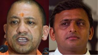 योगी आदित्यनाथ, अखिलेश यादव