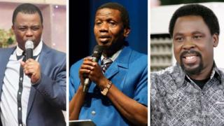 Daniel Olukoya, Enoch Adeboye ati Temitope Joshua