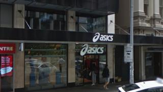 Asics store in Auckland