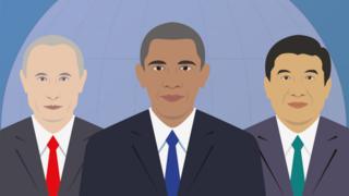 Putin, Obama, Xi