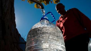 Agua en Ciudad del Cabo