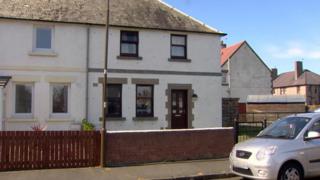 Scene of deaths in Port Seton