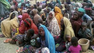 Aworan awọn ti ologun gbala lọwọ Boko Haram losu kini ọdun yi ni Monguno