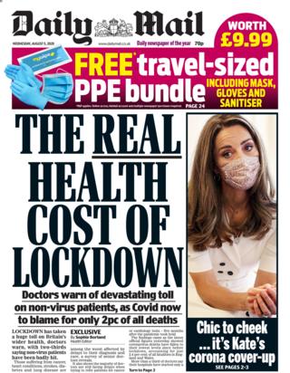 Daily Mail front page