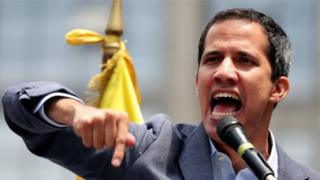 Bwana Guaidó avuga ko ibice vyababa 90 kw'ijana vy'Abanyavenezuela bimushigikiye