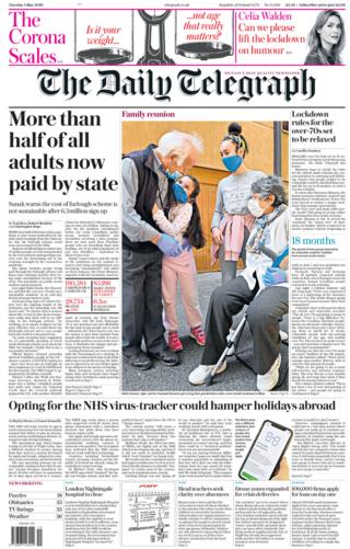 Daily Telegraph Tuesday