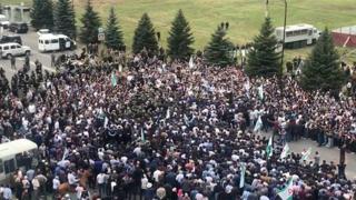 Митинг в Магасе