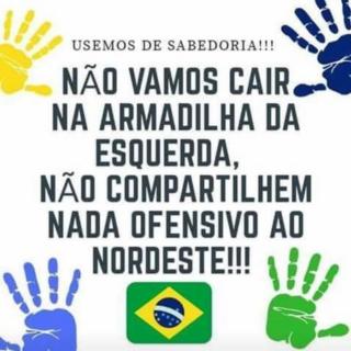 Montagem compartilhada em páginas pró-Bolsonaro