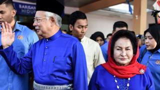 Najib Razak dan Rosmah Mansor