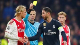 Kapiteni Sergio Ramos wa Real Madrid yagize uruhare rukomeye mu bikombe bitatu bya Champions League iyi kipe iheruka gutwara yikurikiranya