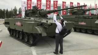 2С38 "Деривация-ПВО" на "Армии-2019"