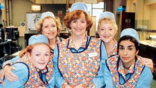 Maxine Peake as Twinkle , Anne Reid as Jean, Victoria Wood as Bren, Thelma Barlow as dolly and Shobna Gulati as Anita