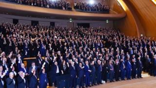 ruling party, iqtidar partiyasının qurultayı, YAP qurultayı, Bakı, hakim partiya, Heydər Əliyev mərkəzi, Haydar Aliev centre