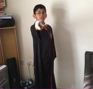 Kush from London is ready to cast some spells as Harry Potter