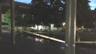 Police cordon on Eldon Square