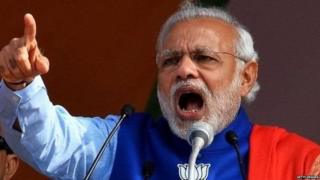नरेंद्र मोदी, बयानबाज़ी, इंदिरा गांधी