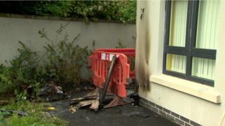 North Belfast arson