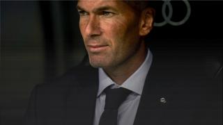 Real Madrid manager Zinedine Zidane