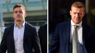 Paddy Jackson and Stuart Olding