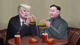 Trump, Kim