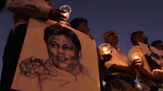 සිය සගයා, ලසන්ත වික්රමතුංග වෙනුවෙන් මාධ්යවේදීන් නිහඬ විරෝධයක