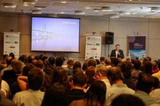 Guilherme Grossman, diretor da Consultan, imobiliária carioca que migrou para Lisboa há 30 anos, apresenta oportunidades de investimento em Portugal para empresários em Recife (PE)