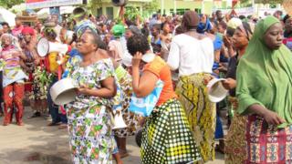 Manfestation de femmes à Cotonou