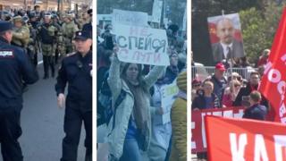 В России прошли первомайские акции.
